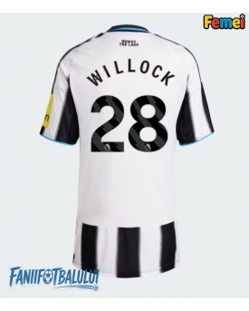Newcastle United Joe Willock #28 Tricou Fotbal Replică 2025-26 Femei Acasa